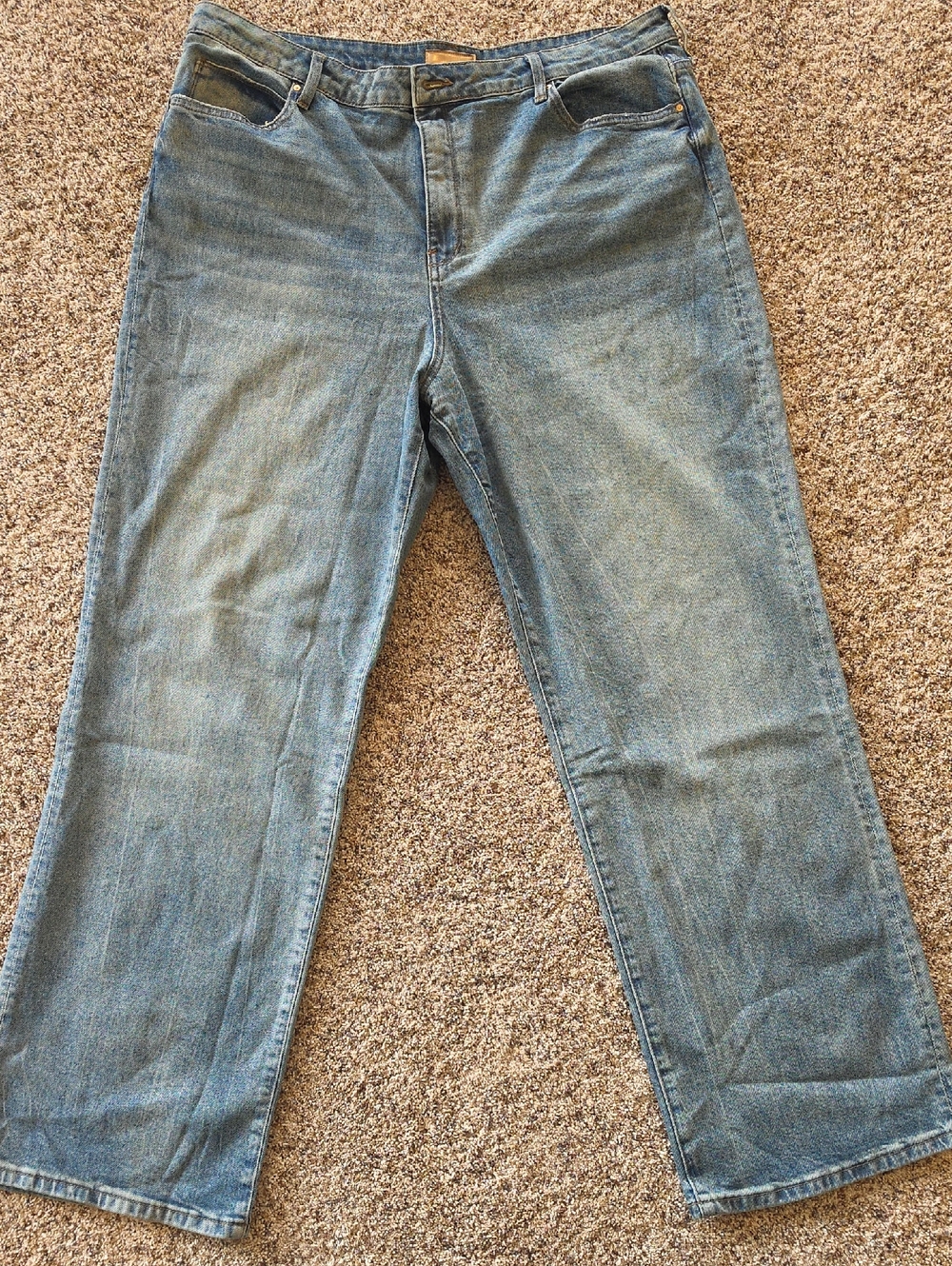 Kut from the Kloth Light Blue Straight Leg Jeans